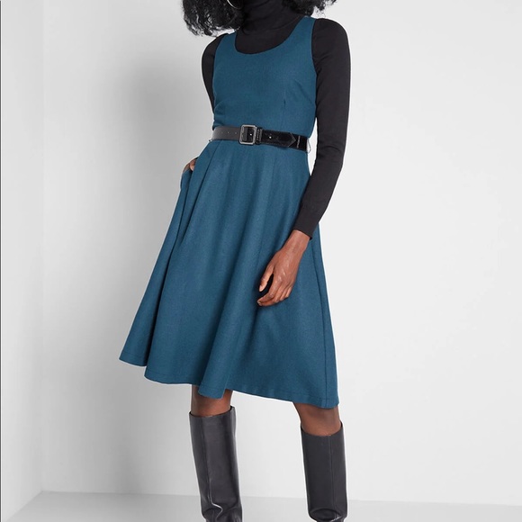 Modcloth Dresses & Skirts - NWT Take the Lead A-Line Dress in Teal